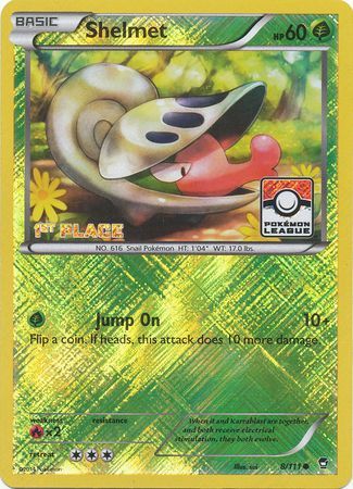 Shelmet (8/111) (League Promo 1st Place) [XY: Furious Fists] | Exor Games Truro