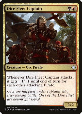 Dire Fleet Captain [Ixalan] | Exor Games Truro