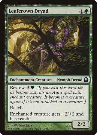 Leafcrown Dryad [Theros] | Exor Games Truro