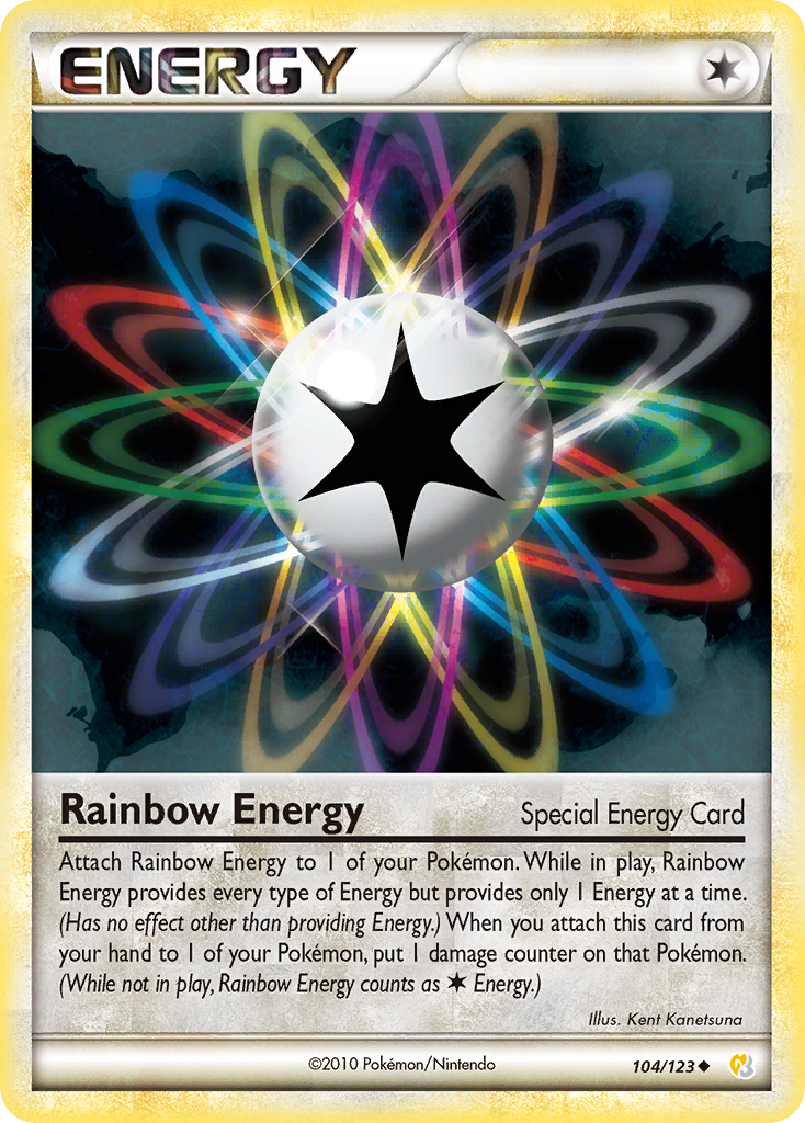 Rainbow Energy (104/123) [HeartGold & SoulSilver: Base Set] | Exor Games Truro