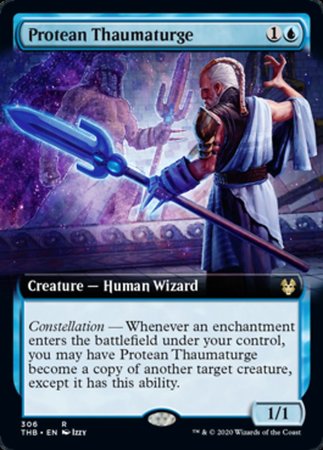 Protean Thaumaturge (Extended Art) [Theros Beyond Death] | Exor Games Truro