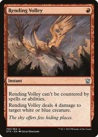 Rending Volley [Dragons of Tarkir] | Exor Games Truro