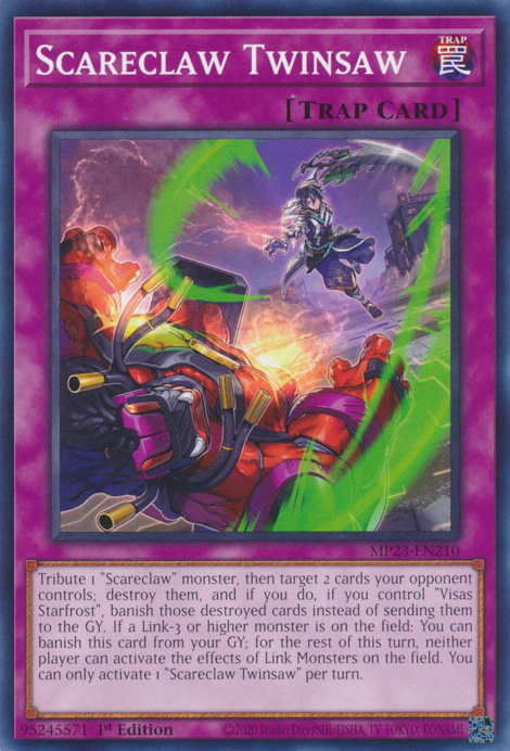 Scareclaw Twinsaw [MP23-EN210] Common | Exor Games Truro