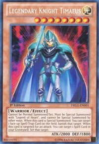 Legendary Knight Timaeus [DRLG-EN001] Secret Rare | Exor Games Truro