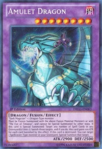 Amulet Dragon [DRLG-EN003] Secret Rare | Exor Games Truro