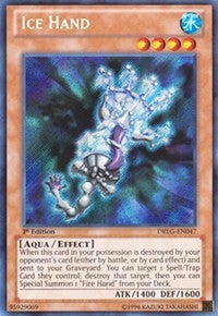 Ice Hand [DRLG-EN047] Secret Rare | Exor Games Truro