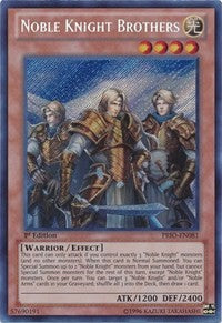 Noble Knight Brothers [PRIO-EN081] Secret Rare | Exor Games Truro