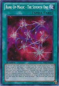 Rank-Up-Magic - The Seventh One [PRIO-EN058] Secret Rare | Exor Games Truro