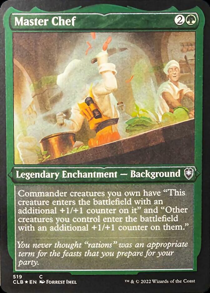 Master Chef (Foil Etched) [Commander Legends: Battle for Baldur's Gate] | Exor Games Truro
