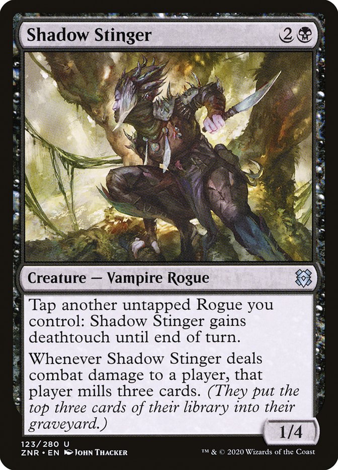 Shadow Stinger [Zendikar Rising] | Exor Games Truro