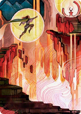 Thrill of Possibility Art Card [Strixhaven: School of Mages Art Series] | Exor Games Truro