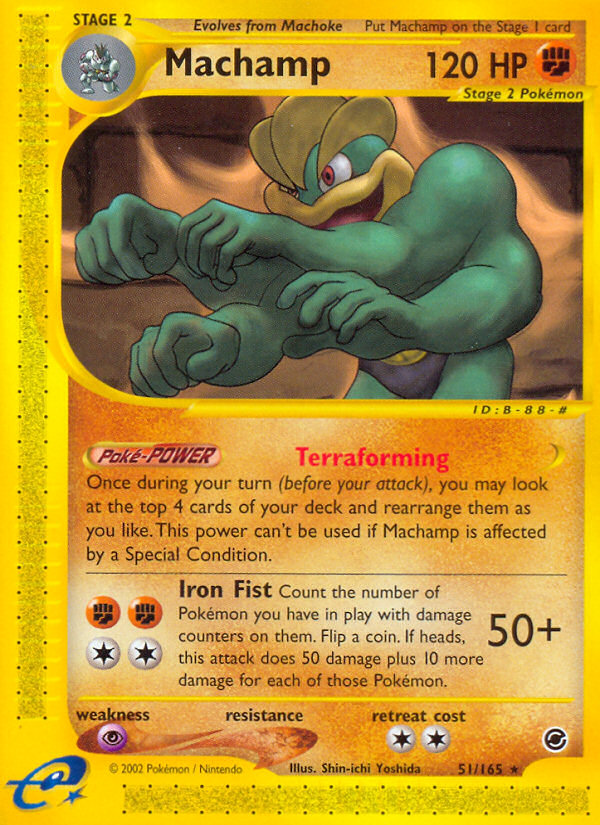 Machamp (51/165) [Expedition: Base Set] | Exor Games Truro