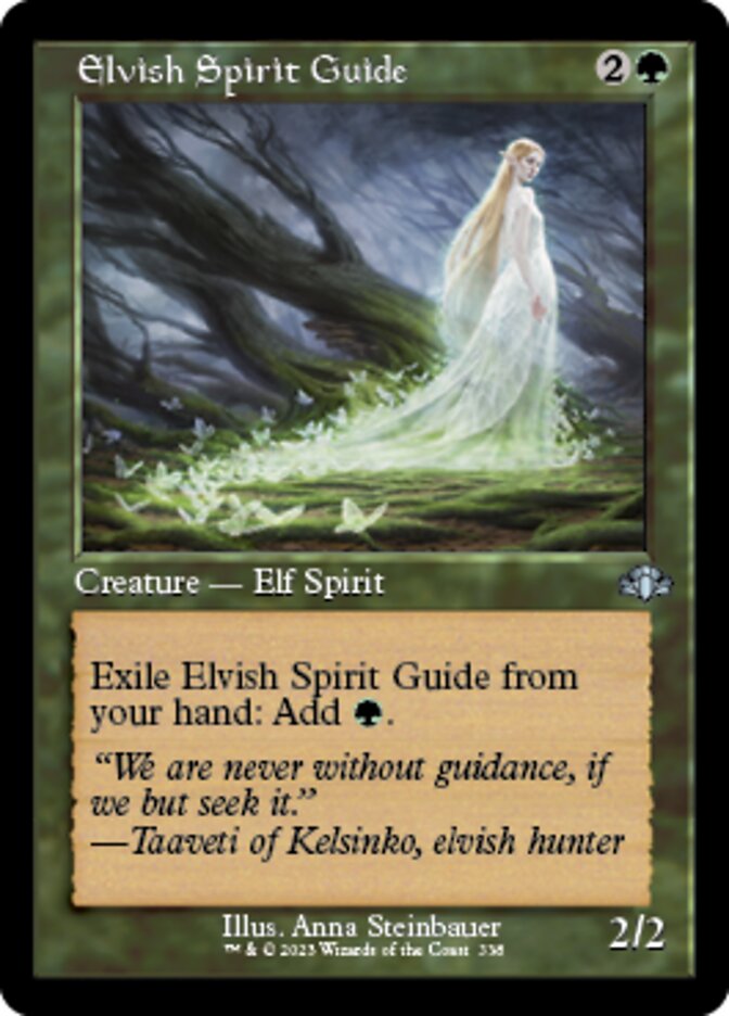 Elvish Spirit Guide (Retro) [Dominaria Remastered] | Exor Games Truro