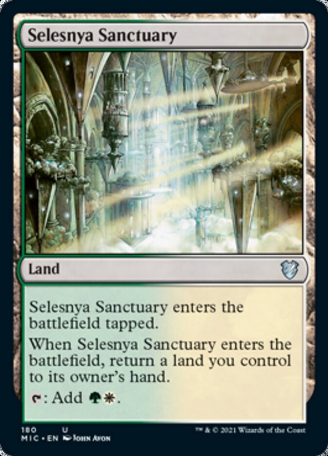 Selesnya Sanctuary [Innistrad: Midnight Hunt Commander] | Exor Games Truro