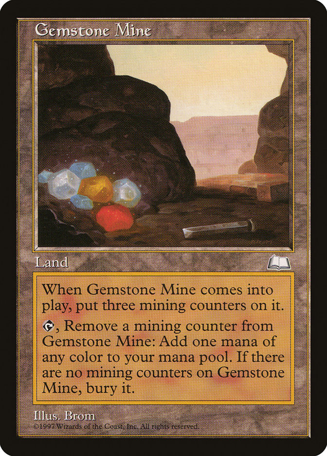 Gemstone Mine [Weatherlight] | Exor Games Truro