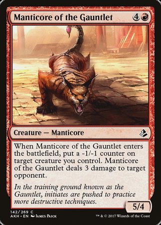 Manticore of the Gauntlet [Amonkhet] | Exor Games Truro