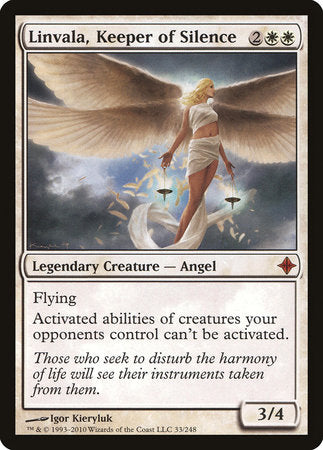 Linvala, Keeper of Silence [Rise of the Eldrazi] | Exor Games Truro