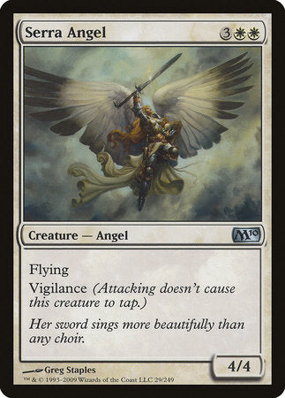 Serra Angel [Magic 2010] | Exor Games Truro