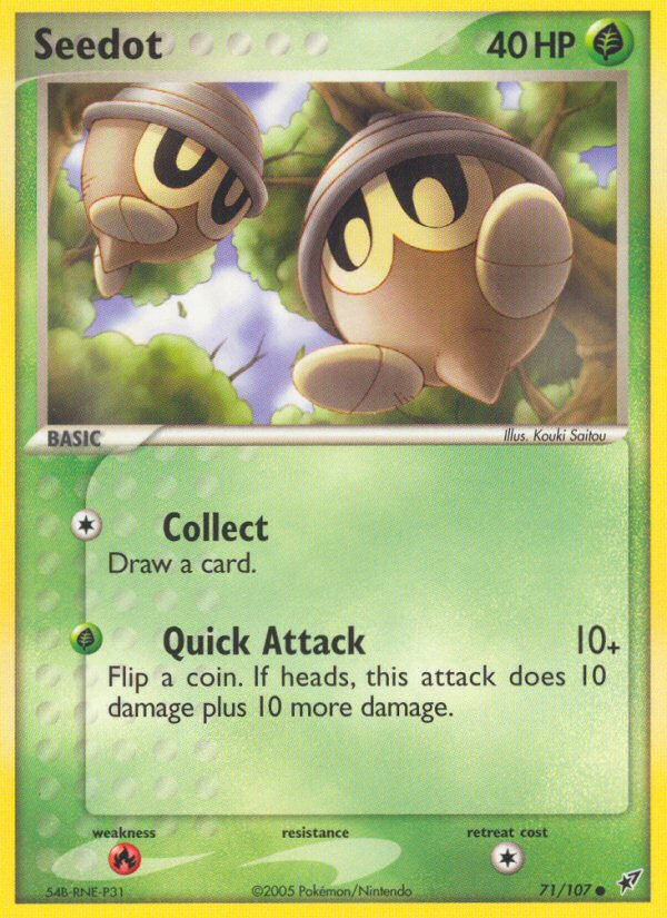 Seedot (71/107) [EX: Deoxys] | Exor Games Truro
