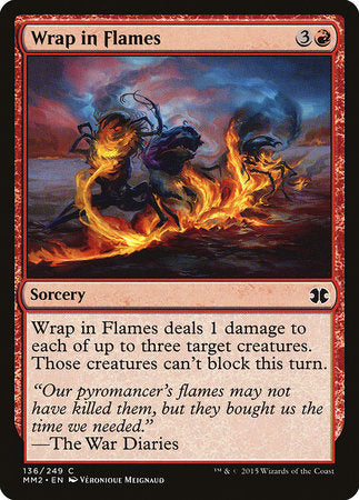 Wrap in Flames [Modern Masters 2015] | Exor Games Truro