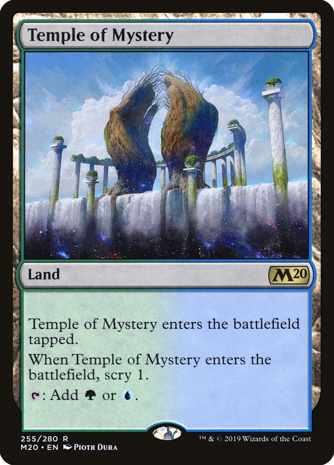 Temple of Mystery [Core Set 2020] | Exor Games Truro