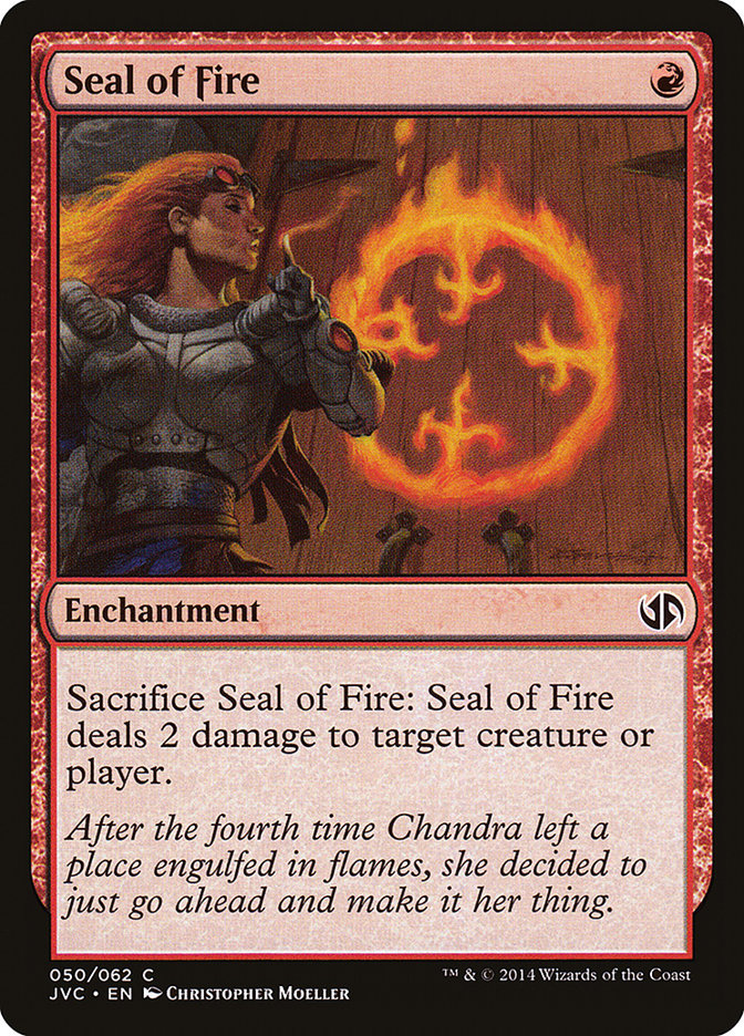Seal of Fire [Duel Decks Anthology] | Exor Games Truro