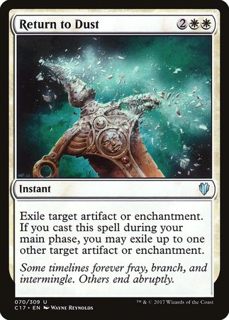 Return to Dust [Commander 2017] | Exor Games Truro