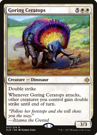 Goring Ceratops [Ixalan] | Exor Games Truro