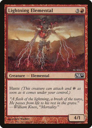 Lightning Elemental [Magic 2010] | Exor Games Truro