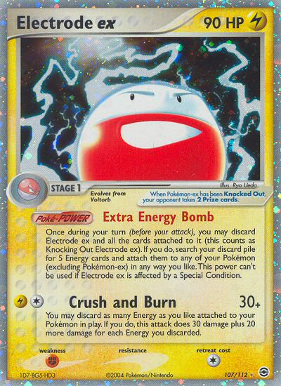 Electrode ex (107/112) [EX: FireRed & LeafGreen] | Exor Games Truro