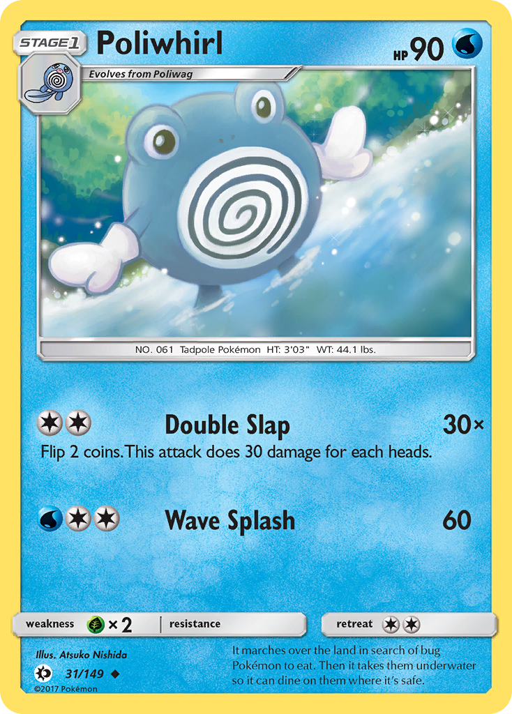 Poliwhirl (31/149) [Sun & Moon: Base Set] | Exor Games Truro