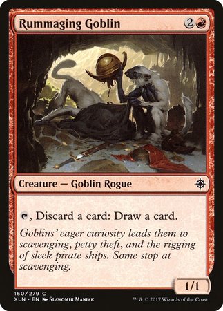 Rummaging Goblin [Ixalan] | Exor Games Truro