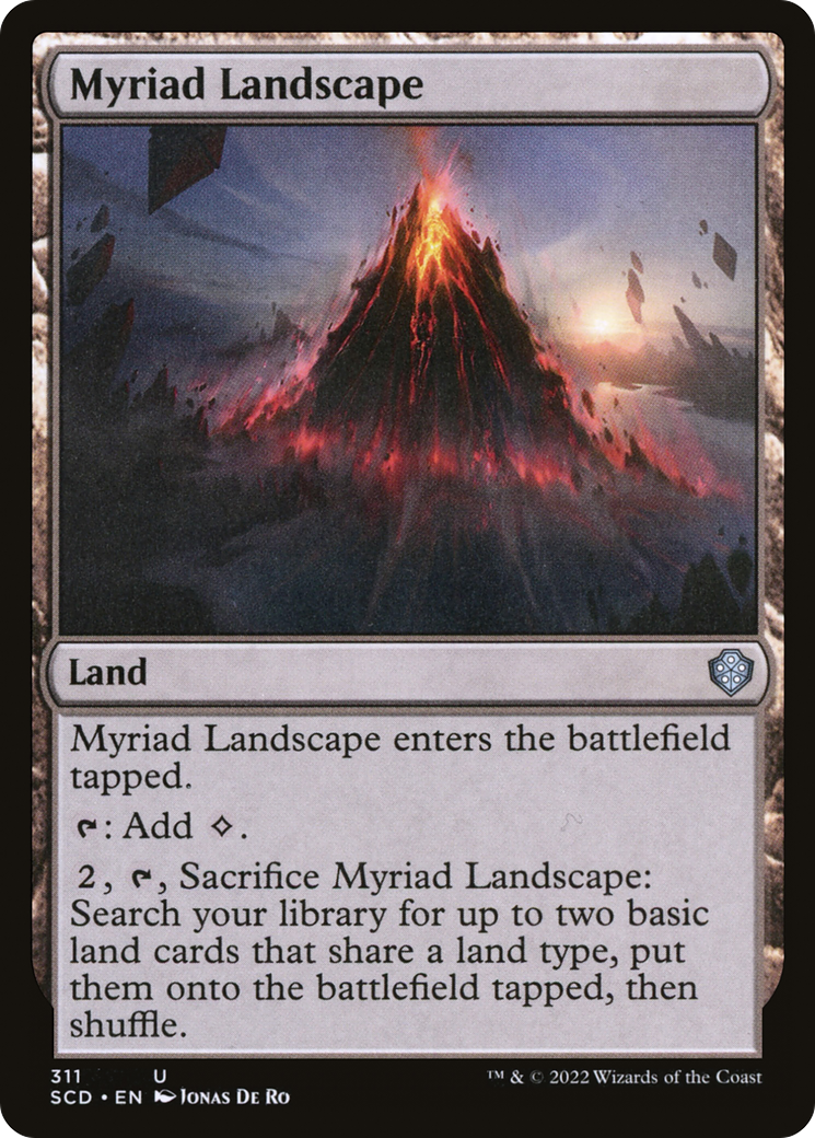 Myriad Landscape [Starter Commander Decks] | Exor Games Truro