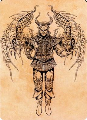 Raphael, Fiendish Savior Art Card (75) [Commander Legends: Battle for Baldur's Gate Art Series] | Exor Games Truro