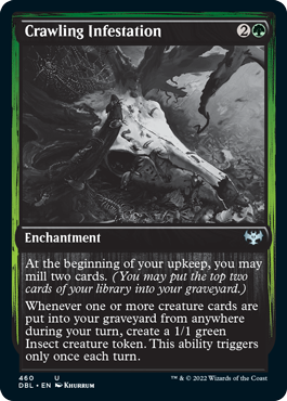 Crawling Infestation [Innistrad: Double Feature] | Exor Games Truro