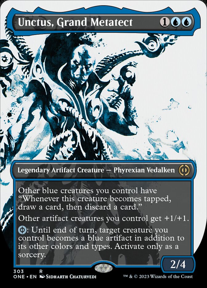 Unctus, Grand Metatect (Borderless Ichor) [Phyrexia: All Will Be One] | Exor Games Truro