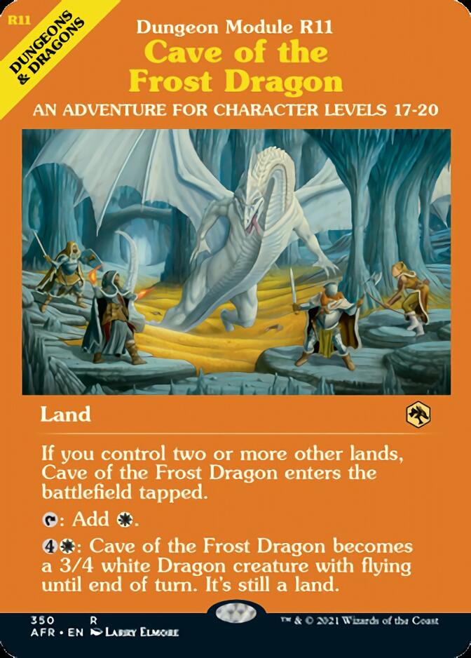 Cave of the Frost Dragon (Dungeon Module) [Dungeons & Dragons: Adventures in the Forgotten Realms] | Exor Games Truro