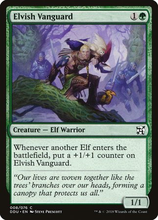 Elvish Vanguard [Duel Decks: Elves vs. Inventors] | Exor Games Truro