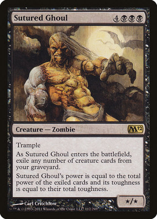Sutured Ghoul [Magic 2012] | Exor Games Truro