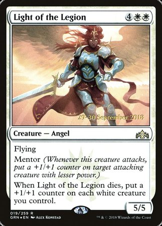 Light of the Legion [Guilds of Ravnica Promos] | Exor Games Truro