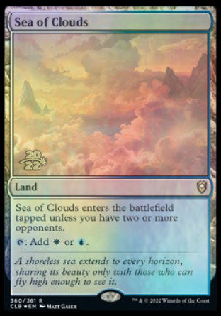 Sea of Clouds [Commander Legends: Battle for Baldur's Gate Prerelease Promos] | Exor Games Truro