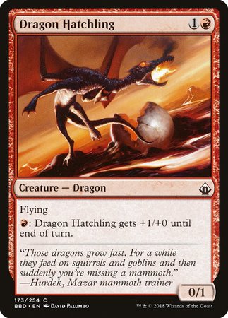 Dragon Hatchling [Battlebond] | Exor Games Truro