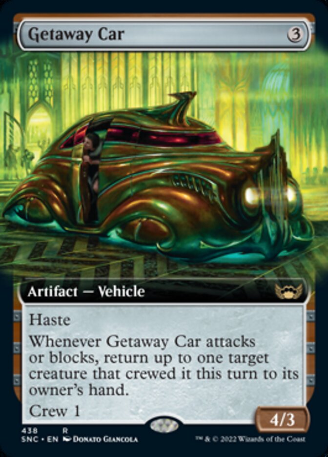 Getaway Car (Extended Art) [Streets of New Capenna] | Exor Games Truro