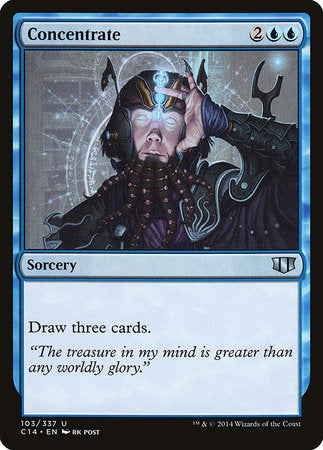 Concentrate [Commander 2014] | Exor Games Truro