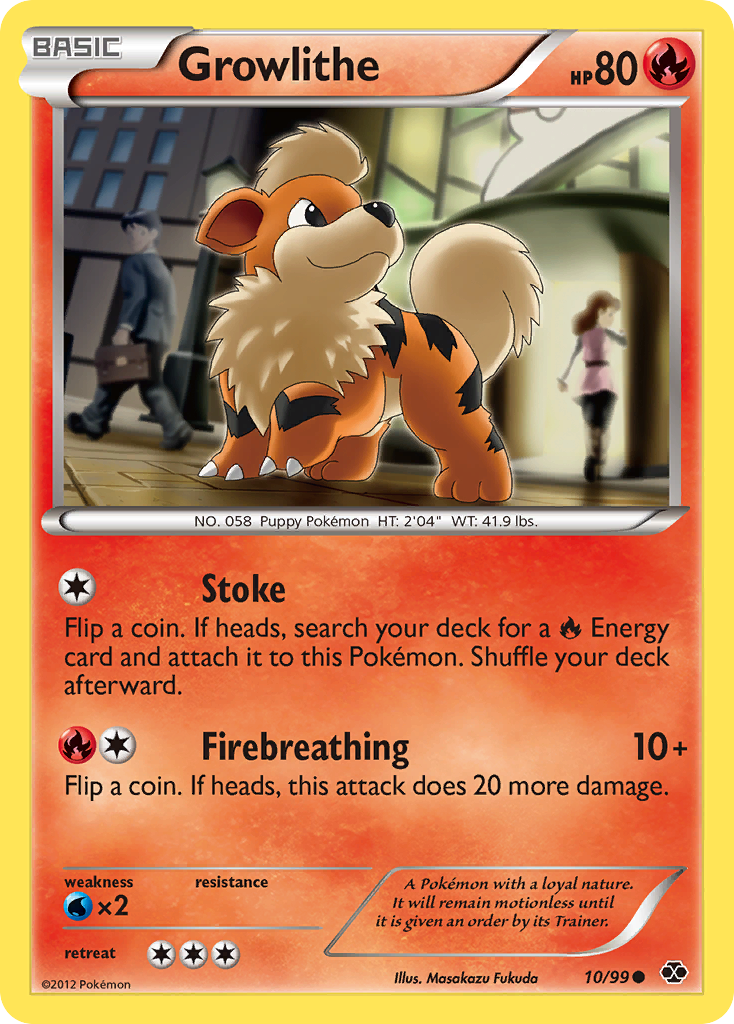 Growlithe (10/99) [Black & White: Next Destinies] | Exor Games Truro