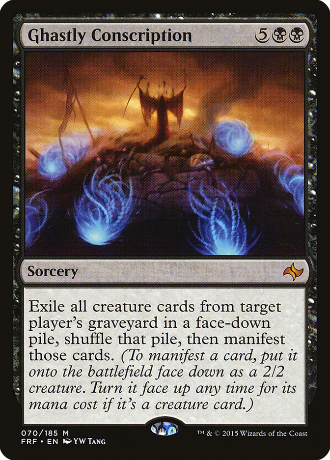 Ghastly Conscription [Fate Reforged] | Exor Games Truro