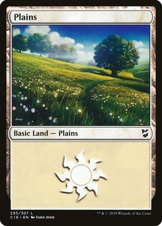 Plains (293) [Commander 2018] | Exor Games Truro