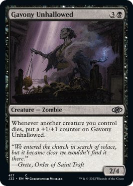 Gavony Unhallowed [Jumpstart 2022] | Exor Games Truro