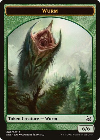 Wurm Token [Duel Decks: Mind vs. Might Tokens] | Exor Games Truro