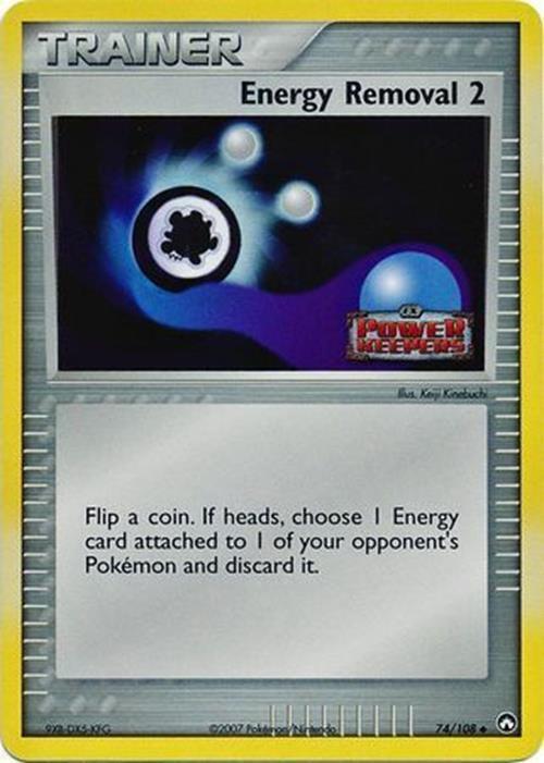 Energy Removal 2 (74/108) (Stamped) [EX: Power Keepers] | Exor Games Truro